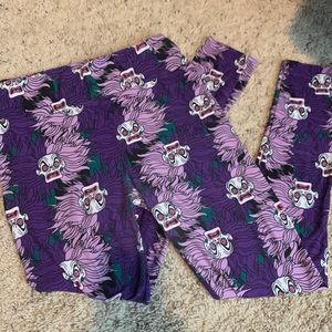DISNEY Full length Cruella De Vil leggings / LULAROE standard size